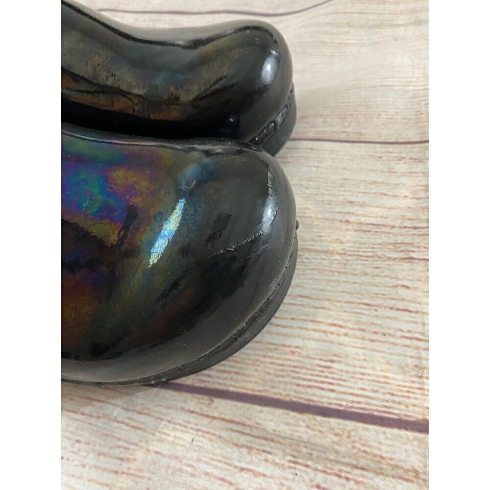 Dansko Women's Black Patent Leather Cloga - 40 (9.5-10) - Picture 4 of 11